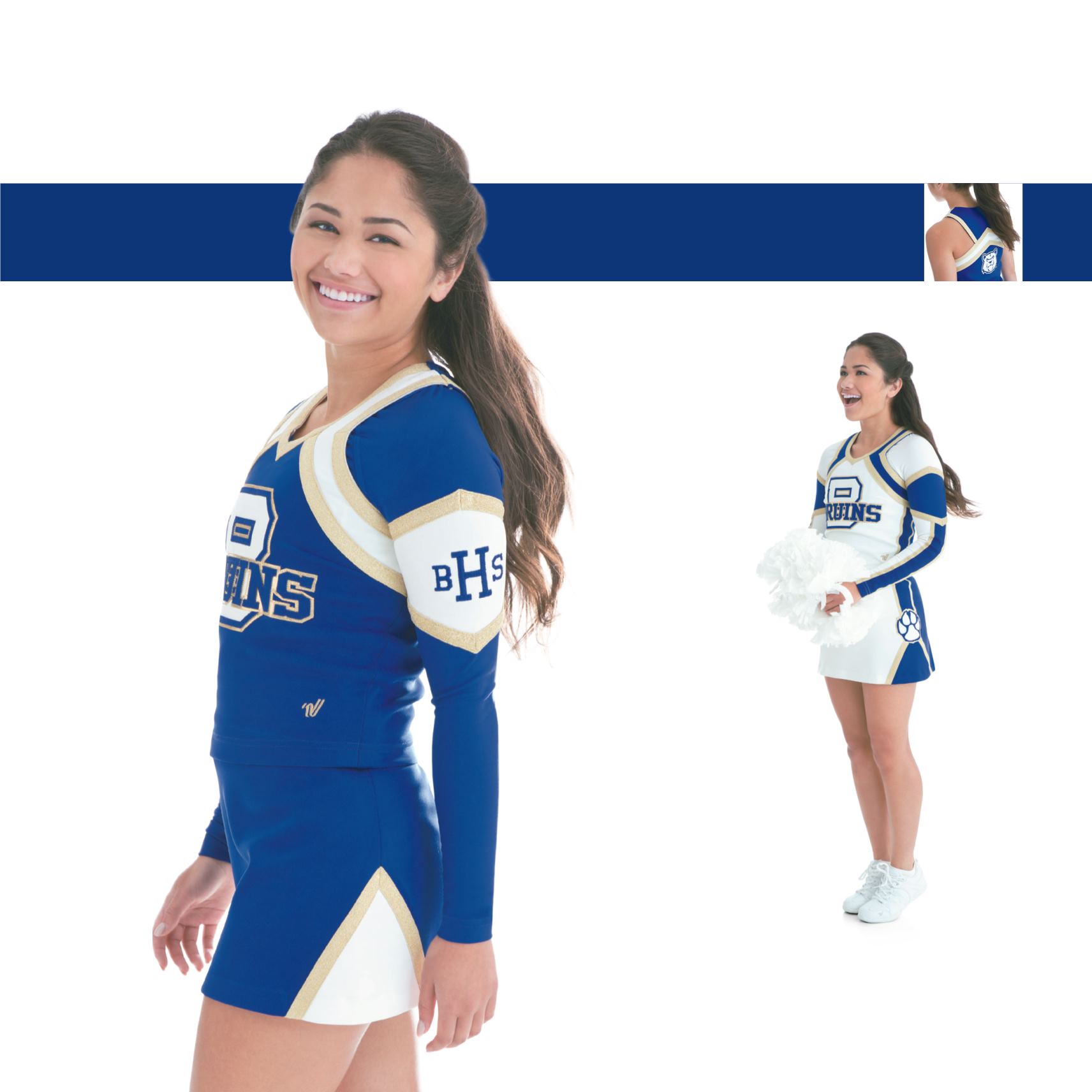 a-line varsity skirt